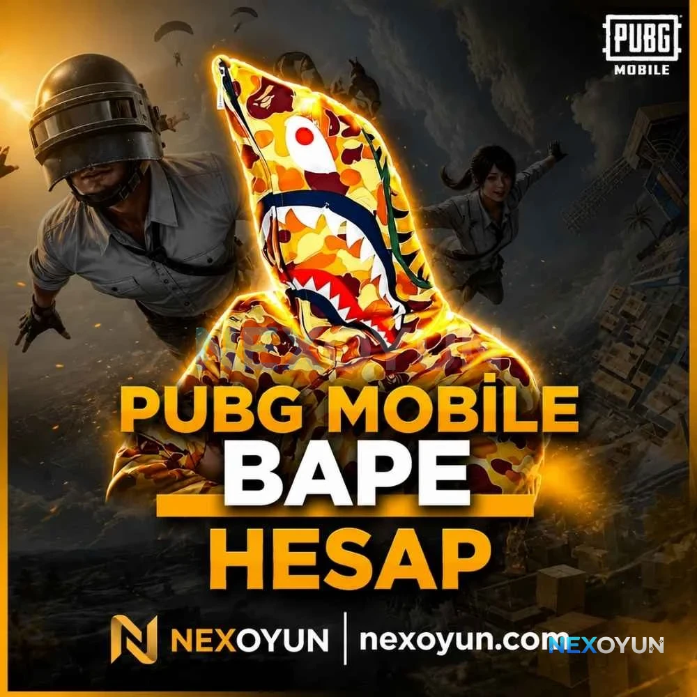 BAPE PUBG MOBİLE HESAP PAKETİ
