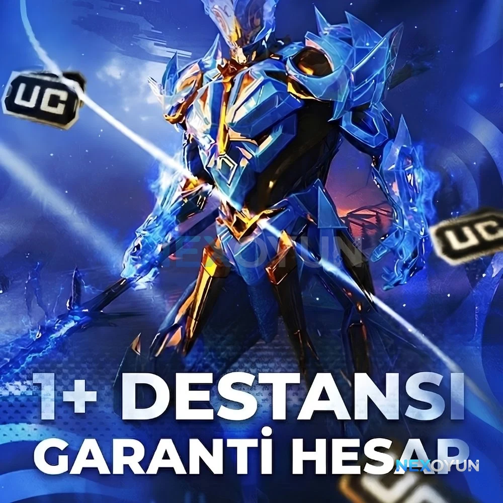 PUBG Mobile 1+ Destansı Garantili Hesap